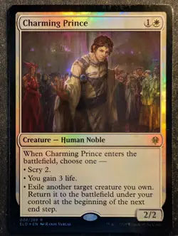 Charming Prince - Foil - Throne of Eldraine (MTG) - Image 1