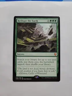 MTG - Reshape the Earth - Commander Legends - Regular Mythic #249 - Image 1