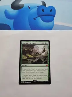 MTG - Reshape the Earth - Commander Legends - Regular Mythic #249 - Image 2