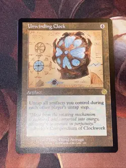 Unwinding Clock X1 Mtg The Brothers’ War Nm Retro Frame Schematic - Image 1