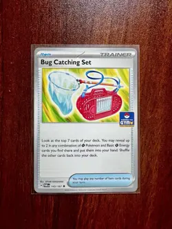 Bug Catching Set Asia Exclusive Stamped Gym Promo 143/167 Pokemon - Image 1