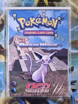 Pokemon Neo Discovery Brain Wave Theme Deck TCG Factory Sealed - With Acrylic - Image 1