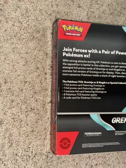 Pokemon Greninja ex & Kingdra ex Special Collection - New & Sealed - Image 3