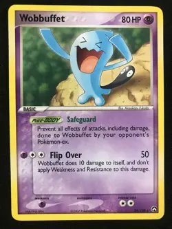 Pokemon 24/108 Wobbuffet Power Keepers Non-Holo Rare NM - Image 1