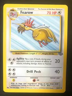 Pokemon 36/64 Fearow Jungle Uncommon NM - Image 1