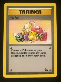 Pokemon 58/62 Mr Fuji Fossil Uncommon NM - Image 1