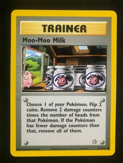 Pokemon 101/111 Moo-Moo Milk Neo Genesis Common NM - Image 1