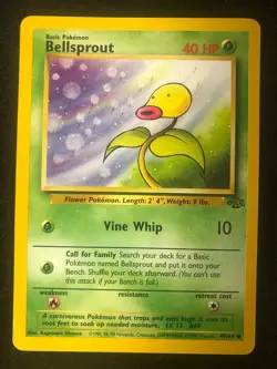 Pokemon 49/64 Bellsprout Jungle Common NM - Image 1