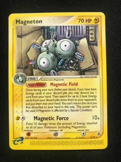 Pokemon 17/97 Magneton EX Dragon Non Holo Rare NM - Image 1