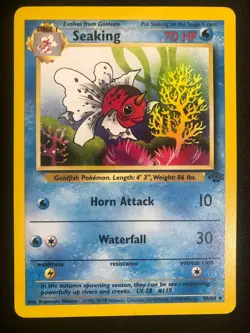 Pokemon 46/64 Seaking Jungle NM - Image 1