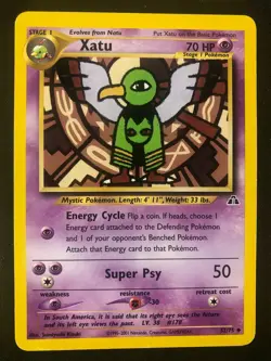 Pokemon 52/75 Xatu Neo Discovery NM - Image 1