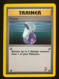 Pokemon 122/130 Potion Base Set 2 Common NM - Image 1