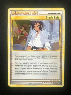 Pokemon Black Belt 85/102 Triumphant Uncommon - Image 1