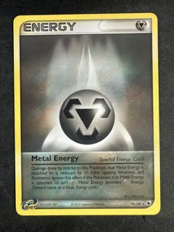 Pokemon TCG 94/109 Metal Energy EX Ruby & Sapphire Non Holo Rare NM - Image 1