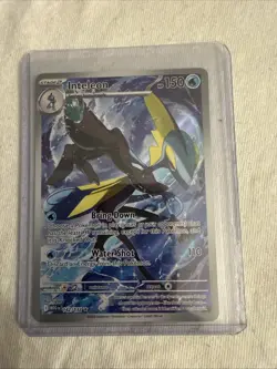 Inteleon 142/132 Illustration Rare - ME01: Mega Evolution Pokemon TCG - NM. - Image 1