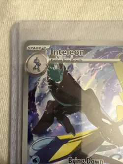 Inteleon 142/132 Illustration Rare - ME01: Mega Evolution Pokemon TCG - NM. - Image 2