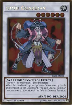 Goyo Guardian - PGL2-EN042 - Gold Rare - 1st Edition - Lightly Played - Image 1