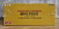 Bandai - One Piece Card Game - Kingdoms Of Intrigue (OP-04) Booster Box - Image 2
