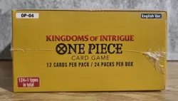 Bandai - One Piece Card Game - Kingdoms Of Intrigue (OP-04) Booster Box - Image 3