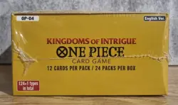 Bandai - One Piece Card Game - Kingdoms Of Intrigue (OP-04) Booster Box - Image 5