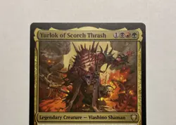 YURLOK OF SCORCH THRASH COMMANDER LEGENDS MTG LEGENDARY CREATURE RARE NM - Image 2