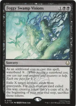 Foggy Swamp Visions R Avatar: The Last Airbender 102 NM MTG - Image 1
