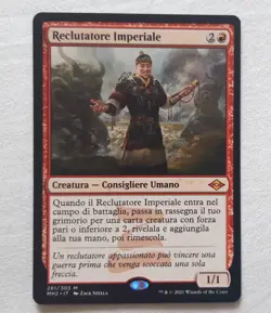 MAGIC THE GATHERING RECLUTATORE IMPERIALE IMPERIAL RECRUITER MH2 MINT MTG ITA - Image 1