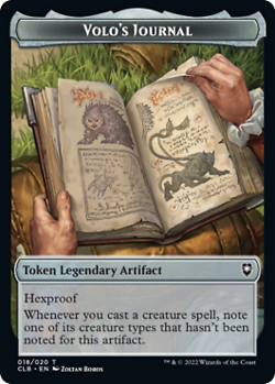 Magic MTG - Volo's Journal - MINT/NMINT - EN - Image 1