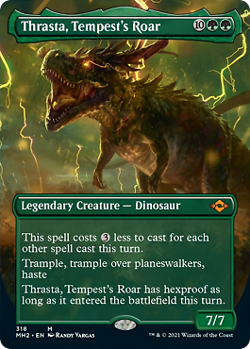 Magic MTG - Thrasta, Tempest's Roar - MINT/NMINT - EN - Image 1