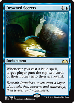 Magic MTG - Drowned Secrets - Les Guildes de Ravnica - MINT/NMINT - EN - Image 1