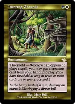 Magic MTG - Hunting Grounds - Jugement - EXC - EN - Image 1
