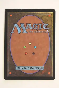 Magic The Gathering (MTG) APAC Land - ISLAND - Red Booster - 1997 - NPW - Image 4