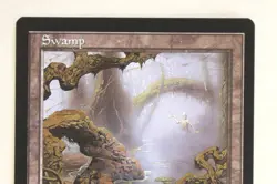 Magic The Gathering (MTG) APAC Land - SWAMP - Clear Booster - 1997 - NPW - Image 2