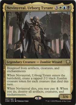 Nevinyrral, Urborg Tyrant R Commander Legends 287 - Image 1