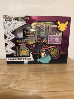 POKEMON TCG CELEBRATIONS DRAGAPULT Prime Box BRAND NEW SEALED - Image 1