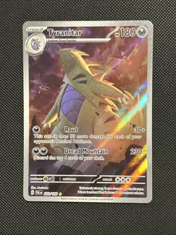 Tyranitar 222/193 - Paldea Evolved Illustration Rare Pokemon TCG - Image 1