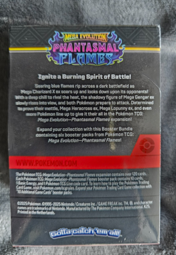 Pokemon TCG: Mega Evolution Phantasmal Flames Booster Bundle (6 Packs) - Image 3