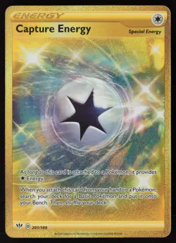 Capture Energy (Secret) 201/189 SWSH03: Darkness Ablaze Pokemon TCG LP - NM - Image 1