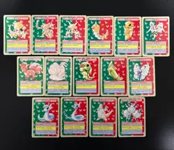 Topsun Pokemon Card Lot - 15 Cards, Blue & Green Backs, Japan From Japan F/S - Image 1