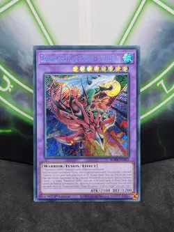 Yugioh Elemental HERO Flame Wingman Infernal Rage BLMR-EN012 Secret Rare NM - Image 1