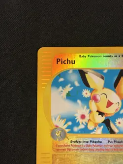 Pichu 58/165 Reverse Holo Rare Expedition Pokemon Card - Image 2
