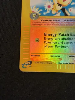 Pichu 58/165 Reverse Holo Rare Expedition Pokemon Card - Image 5