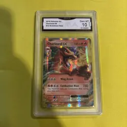 2014 PSA 10 HOLO Charizard EX Flashfire XY #12 Pokemon Card - Image 1