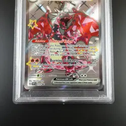 PSA 10 Charizard ex 074 Promo Paldean Fates Tin Holo Graded Card - Image 3