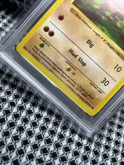 1999 Diglett 47/102 Base Set Shadowless Pokemon Card WOTC PSA GEM MINT ! - Image 3