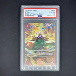Buggy - PSA 10 - OP06 SP /OP03-008 Wings of the Captain - Graded One Piece Card - Image 1