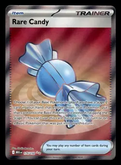 Rare Candy 175/132 - Mega Evolution - Ultra Rare Trainer - Pokemon TCG Card NM - Image 1