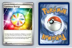 Luminous Energy #191 SV Paldea Evolved Uncommon Pokemon 2023 TCG Card - Image 1