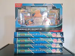 Pokemon Trading Card Game Snorlax ex and Blissey ex Special Collection - 5 BOXES - Image 1