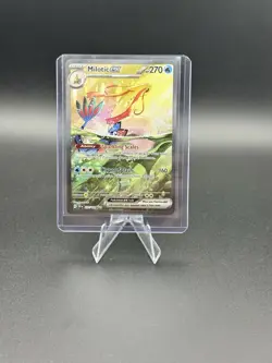 Pokemon TCG Surging Sparks Milotic EX SIR Holo Card 042/191 NM Condition - Image 1
